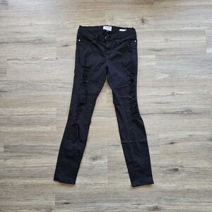 Frame Denim Charcoal Jeans